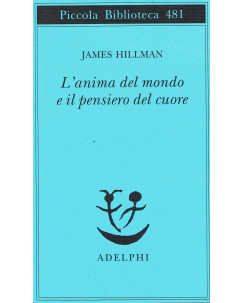 James Hillman:l'anima del mondo e il pensiero del cuore ed.Adelphi A05