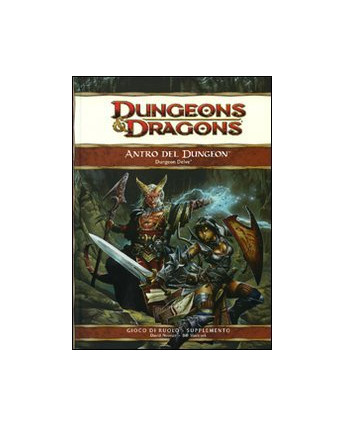 Dungeons & Dragons antro del Dungeon supplemento ed. Wizard FF21