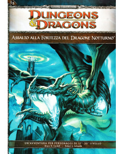 Dungeons & Dragons assalto fortezza Dragone Notturno liv.17/20 ed.Wizard FF21