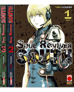 Soul Reviver South 1/3 SERIE COMPLETA di Toru Fujisawa ed.Panini 