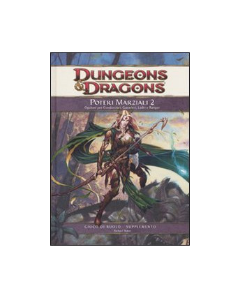 Dungeons & Dragons poteri marziali 2 supplemento ed.Wizard FF21
