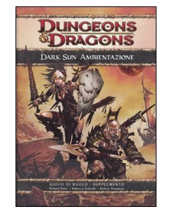 Dungeons & Dragons Dark Sun ambientazione supplemento ed.Wizard FF21