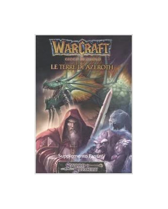 WARCRAFT le terre di Azeroth supplemento fantasy ed.Blizzard FU04