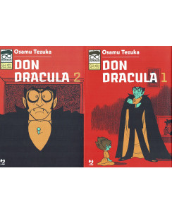 Don Dracula 1/2 serie COMPLETA Osamushi Collection di Osamu Tezuka ed. JPOP