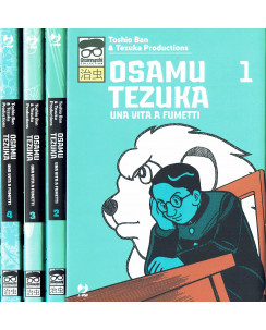 Osamu Tezuka una vita a fumetti 1/4 serie COMPLETA Osamushi Collection ed. JPOP