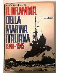 M.A. Bragadin: Il dramma della Marina Italiana 1940-1945 Cartine Ed. Mursia A27