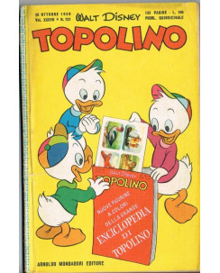 Topolino n. 221 del 1959 *ottimo*ed.Walt Disney Mondadori 