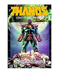 Marvel Graphic Novel Thanos l'entità dell'infinito di Starlin ed.Panini FU08