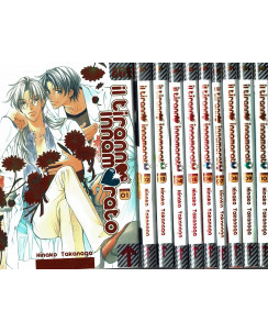 il Tiranno Innamorato 1/10 serie COMPLETA YAOI di Takanaga ed.Magic Press