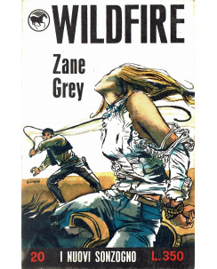 I Nuovi Sonzogno n. 20 Zane Grey: Wildfire COVER di Guido Crepax A97