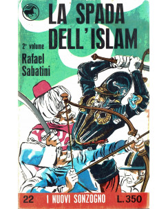 I Nuovi Sonzogno n. 22 Rafael Sabatini: la spada dell'Islam v.2 COVER Crepax A97