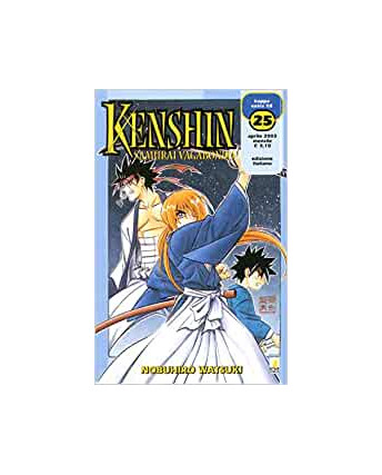 Kenshin Samurai Vagabondo 25 di Nobuhiro Watsuki ed. Star Comics