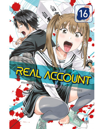 Real Account  16 di Watanabe e Okushou ed.Star Comics NUOVO