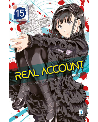 Real Account  15 di Watanabe e Okushou ed.Star Comics NUOVO
