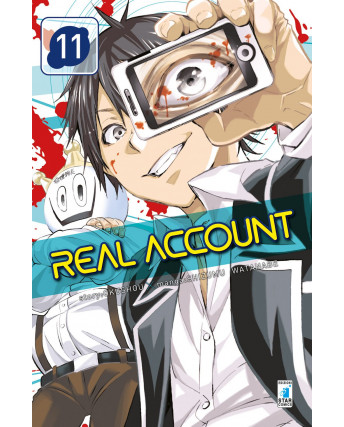 Real Account  11 di Watanabe e Okushou ed.Star Comics NUOVO