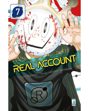 Real Account   7 di Watanabe e Okushou ed.Star Comics NUOVO