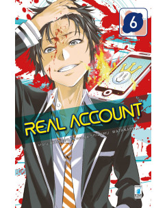 Real Account   6 di Watanabe e Okushou ed.Star Comics NUOVO
