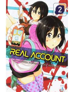Real Account   2 di Watanabe e Okushou ed.Star Comics NUOVO
