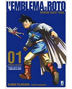 Dragon Quest l'emblema Di Roto Perfect Edition  1 di Fujiwara ed.Star Comics