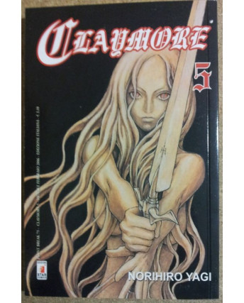 Claymore  5 di Norihiro Yagi ed.Star Comics  