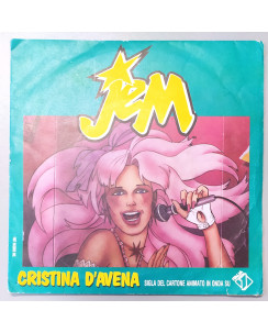 45 GIRI 0091 Cristina D'Avena: Jem FIVE FM13178 1987