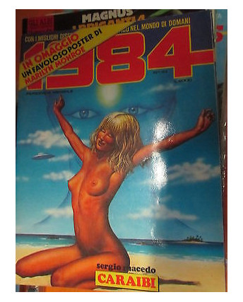 1984 n°  24 i migliori disegnatori del fantastico ed.Lo vecchio FU01