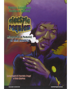 Electric requiem biografia a fumetti di Jimi Hendrix ed.Hazard NUOVO FU19