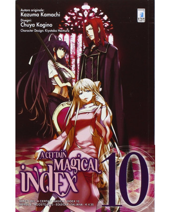 A Certain Magical Index n.10 di Kamachi Kogino ed.Star Comics