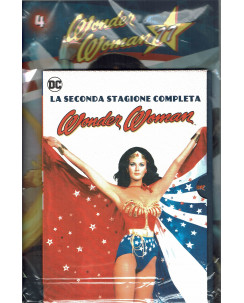 Wonder Woman'77  4 con allegato DVD 2 stagione serie TV NUOVO ed.Gazzetta SU23