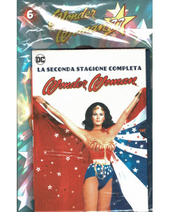 Wonder Woman'77  6 con allegato DVD 2 stagione serie TV NUOVO ed.Gazzetta SU23