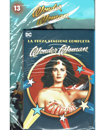 Wonder Woman'77 13 con allegato DVD 3 stagione serie TV NUOVO ed.Gazzetta SU23