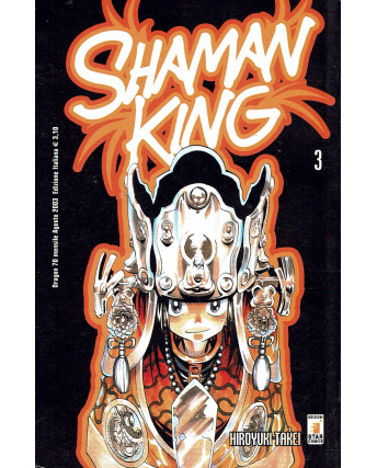 Shaman King n.  3 di Hiroyuki Takei - 1a ed. Star Comics  