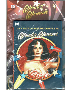 Wonder Woman'77 15 con allegato DVD 3 stagione serie TV NUOVO ed.Gazzetta SU23