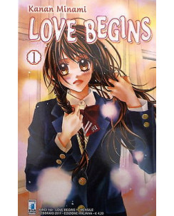 Love Begins  1  di Kanan Minami ed.Star Comics  