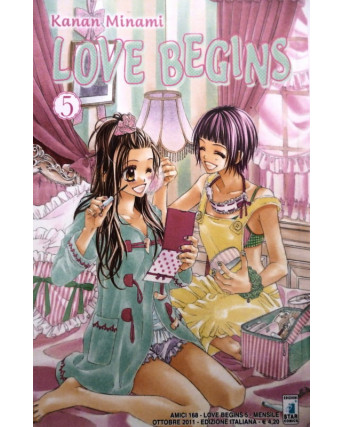 Love Begins  5 di Kanan Minami ed.Star Comics  