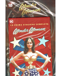 Wonder Woman'77 18 con allegato DVD 1 stagione serie TV NUOVO ed.Gazzetta SU23