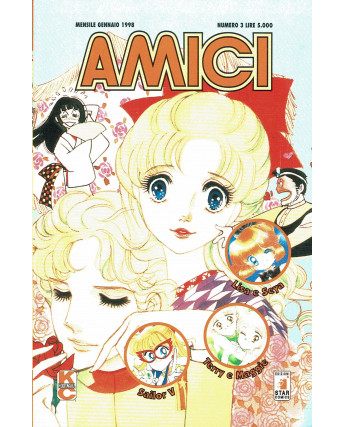 Amici(Madamoiselle Anne,Terry e Maggie,Lisa e Seya,Sailor V)  3 Ed. Star Comics