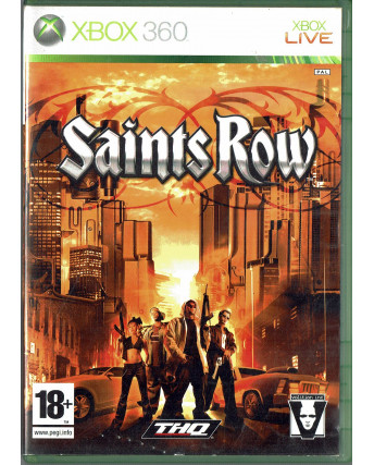 Videogioco per XBOX 360: Saints Row 18+ THQ Xboxlive