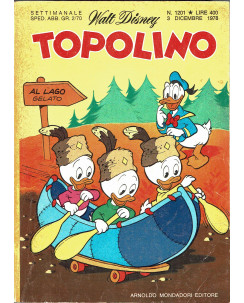 Topolino n.1201 dicembre 1978 ed.Walt Disney Mondadori