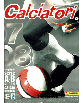 Album dei Calciatori PANINI 2007 2008 2007/08 COMPLETO Calcio FU16