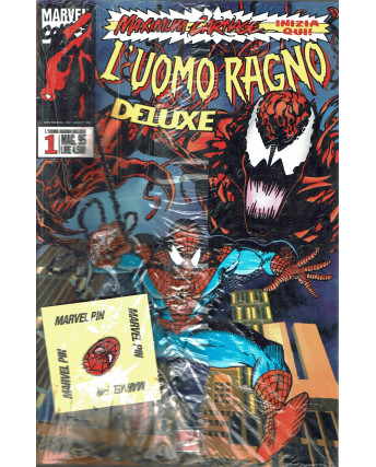 L'UOMO RAGNO DELUXE n. 1: Maximum Carnage BLISTERATO GADGET ed. Marvel Italia