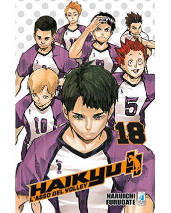 Haikyu L'Asso del Volley n.18 di Haruichi Furudate ed. Star Comics NUOVO
