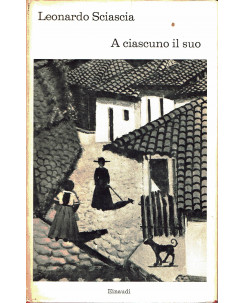Leonardo Sciascia: a ciascuno il suo III ed.Einaudi 1966 A40