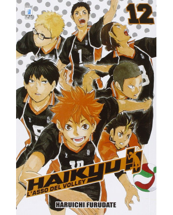 Haikyu L'Asso del Volley n.12 di Haruichi Furudate ed. Star Comics NUOVO