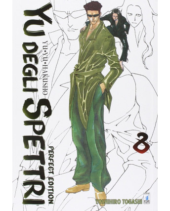YU DEGLI SPETTRI n. 8 di Y.Togashi ed. STAR COMICS - PERFECT EDITION -