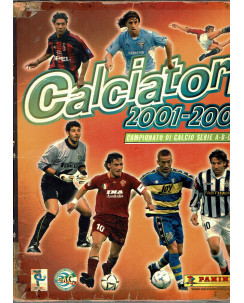 Album dei Calciatori PANINI 2001 2002 2001/02 COMPLETO Calcio FU16