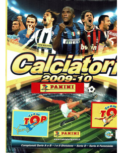 Album dei Calciatori PANINI 2009 2010 2009/10 COMPLETO Calcio FU16