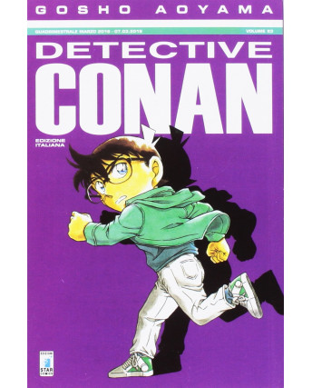 Detective Conan n. 93 di Gosho Aoyama NUOVO ed. Star Comics