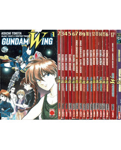 Gundam Wing 1/18 + speciale  serie COMPLETA di Sumisawa ed. Panini SC05