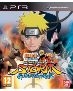 Videogioco PlayStation3: NAruto ultimate Ninja Storm Gen PS3 libretto ITA 